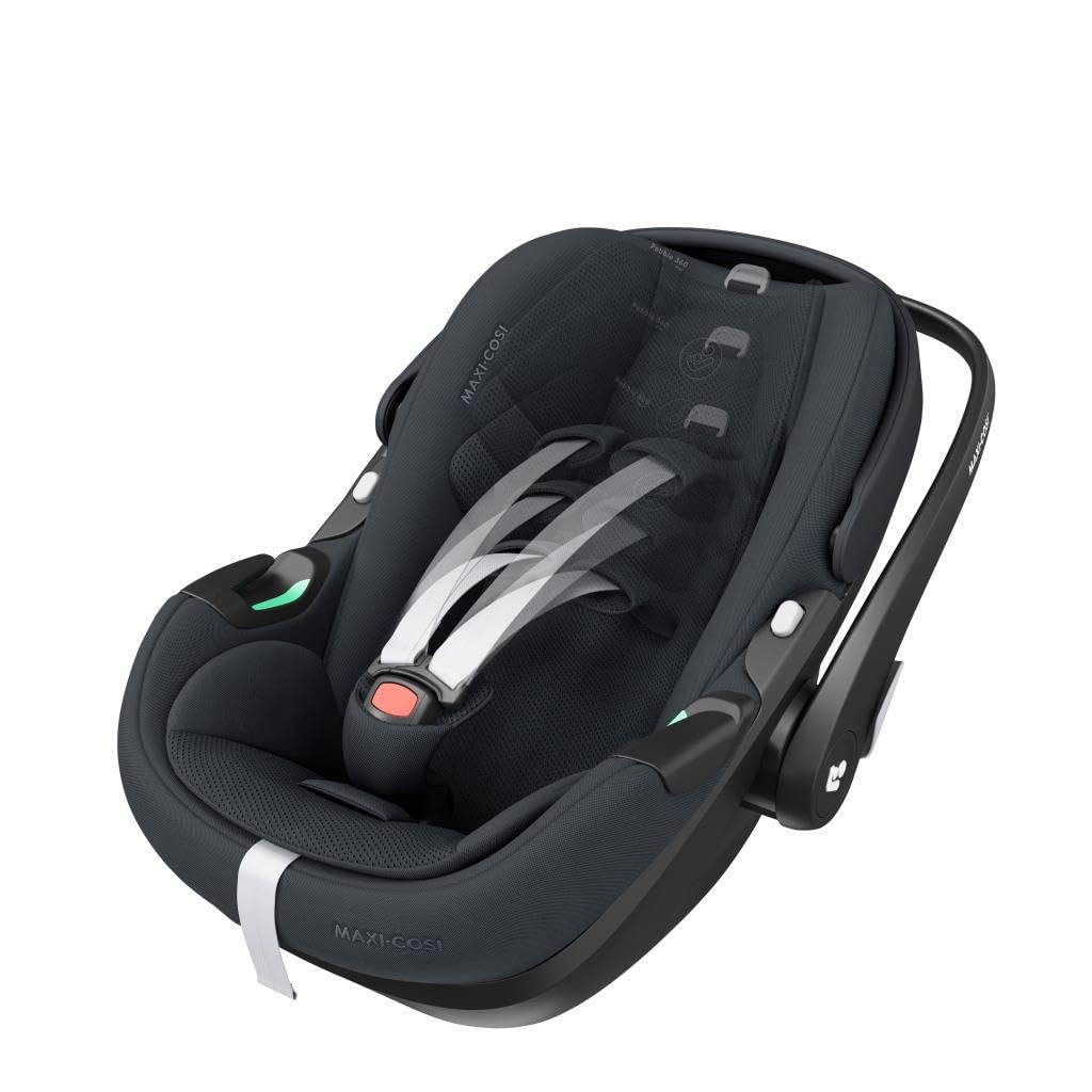 MaxiCosi Pebble 360 Pro - Asiento infantil de coche Essential Graphite