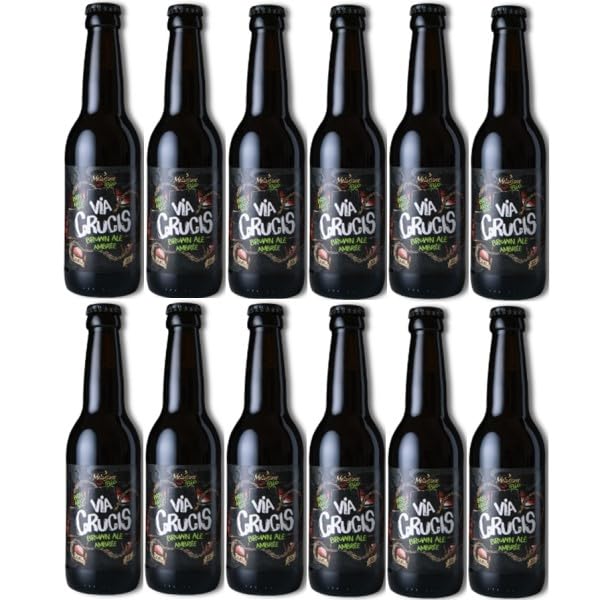 Cerveza Ámbar Mélusine Brown Ale Vendée ORGÁNICA "Via Crucis" 5,6% - 12 x 33cl.