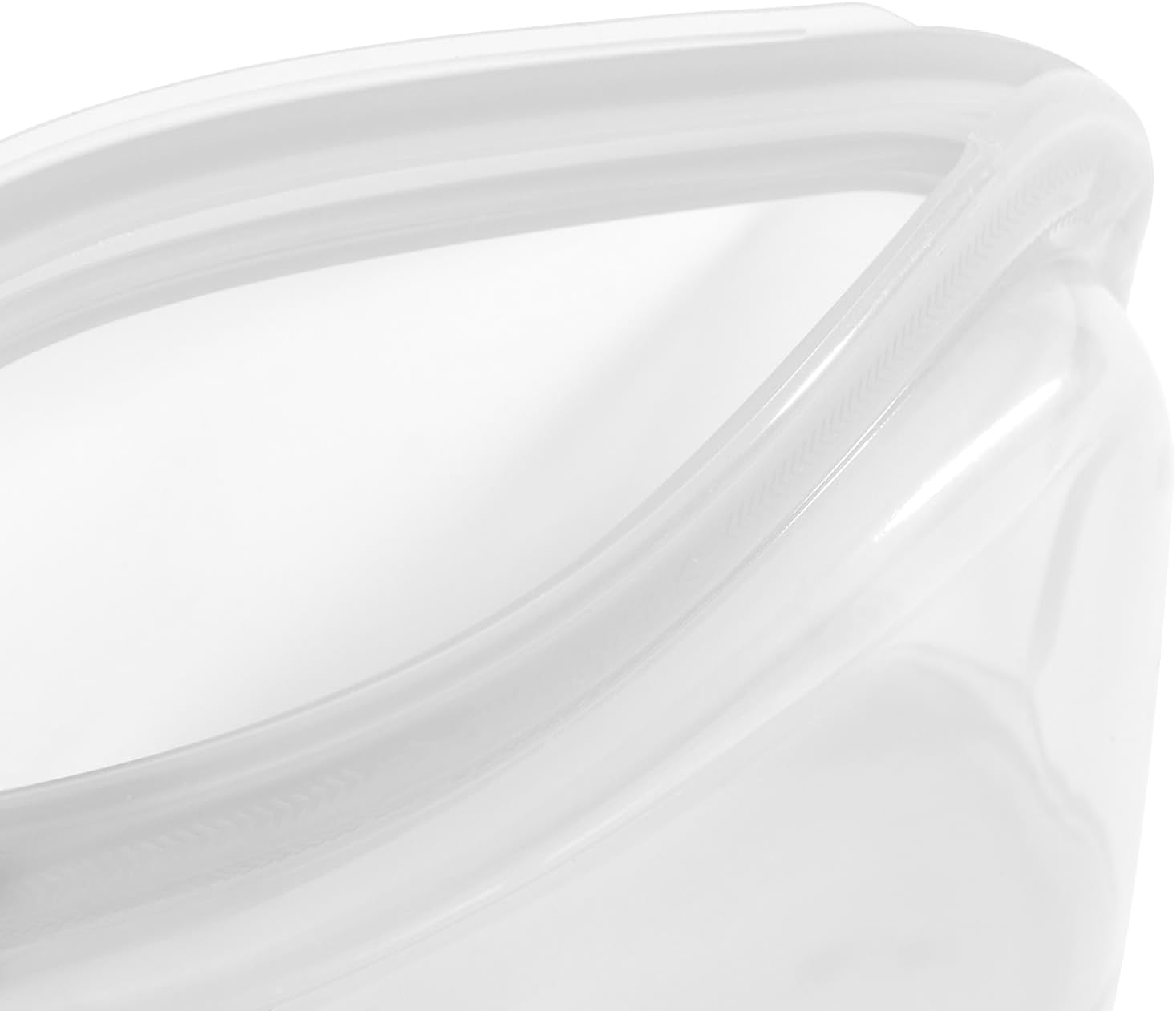 Cuisipro Reusable Stand-up Silicone Bag, 33.8oz, 8.5 x 4.7in, Clear image 2