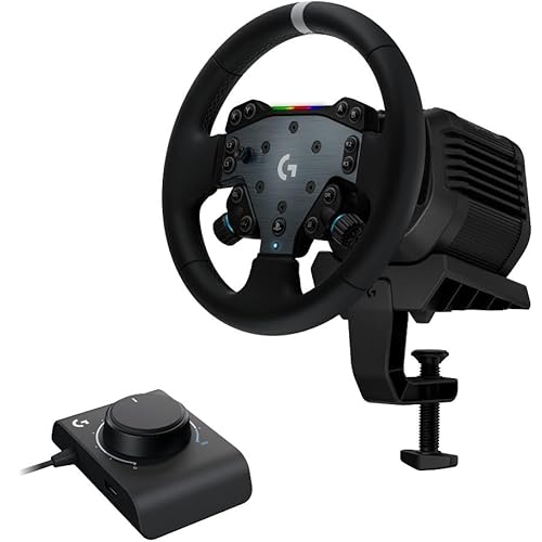 Logitech G RS50 Racing Wheel & Hub System for PS/PC+ Racing Adapter Bundle