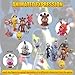 Action Figure Toy, 18 Pcs Game Figures Toys, Movable Joints Toys Dolls, Collectible Figure Gifts for Kids, Colourful