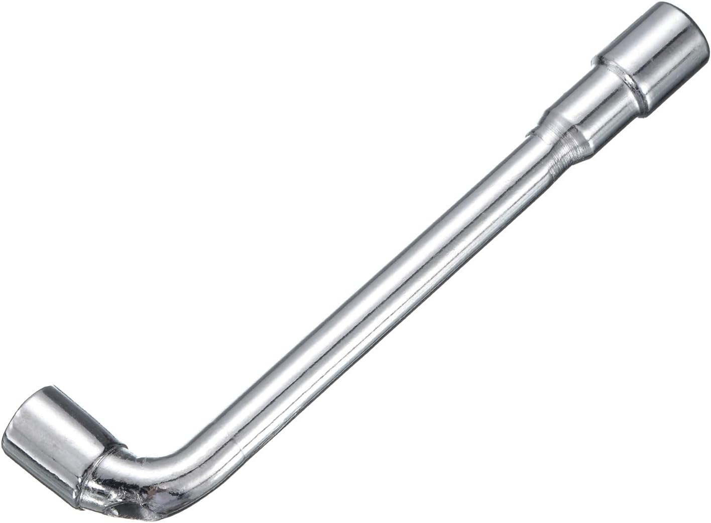 l Shaped Angled Hex Socket Wrench 7mm 45# Steel Double Ended Metric 6 Point Tubular Socket Spanner for General Repairing, Pipeline, Bicycle Car Maintenance