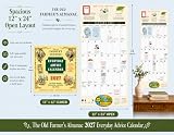 Old Farmer's Almanac Everyday Advice Wall Planner