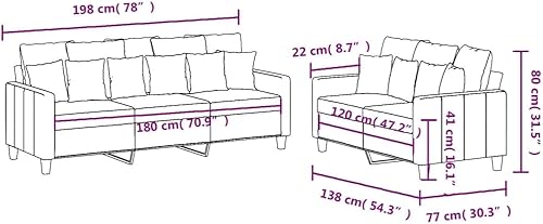 Miniatura 2 de Dark Gray 78" Modular 5-Seat Sectional Sofa for Living Room, Polyester Upholstery, Easy-Clean Zipper Cushions, Tool-Free Assembly