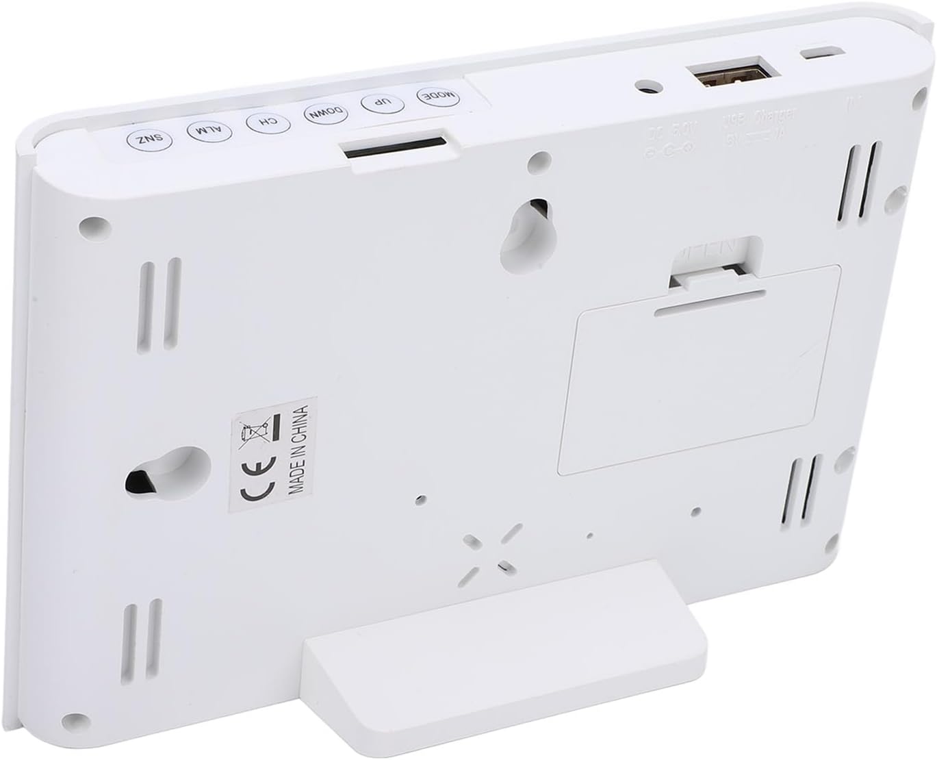 Digital Weather Clock with Temperature Humidity, 24H Forecast, Wireless Indoor Outdoor Sensor, Atomic Time, Adjustable Backlight, for Home Office Bedroom Livingroom