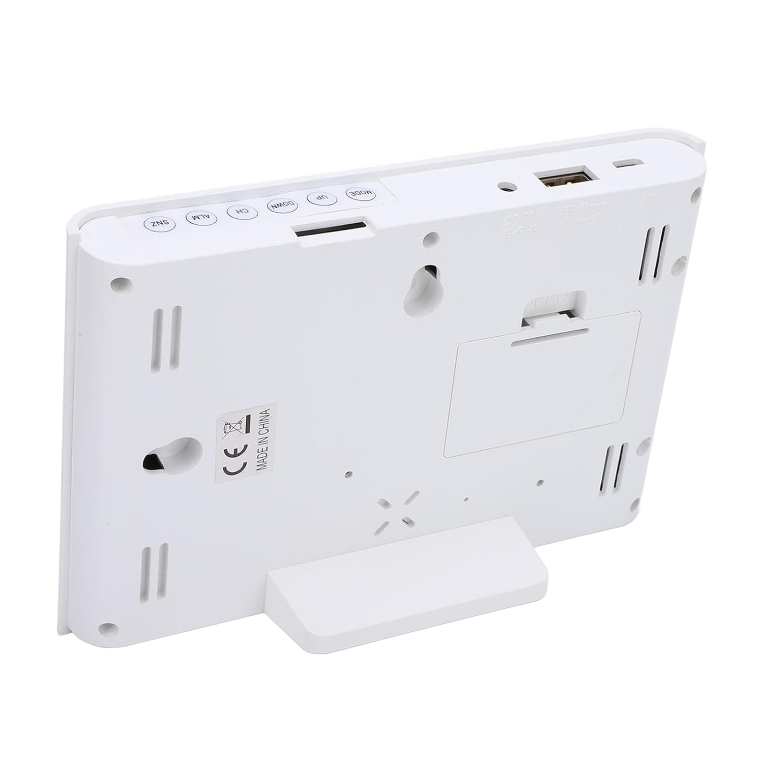 Digital Weather Clock Wall Display Multifunctional Weather Forecast Temperature Humidity Meter for Indoor Outdoor Garden Monitoring