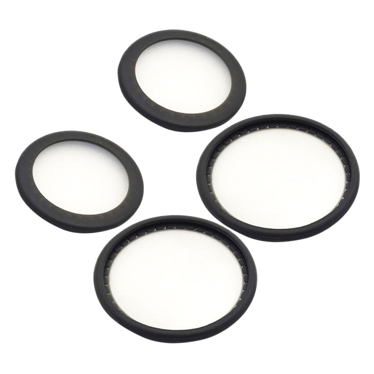 2 Sets Pediatric Stethoscope Diaphragm Replacement Covers Bell Cover for Stethoscope Accessories Compatible with Most Models Parts for Clear Auscultation