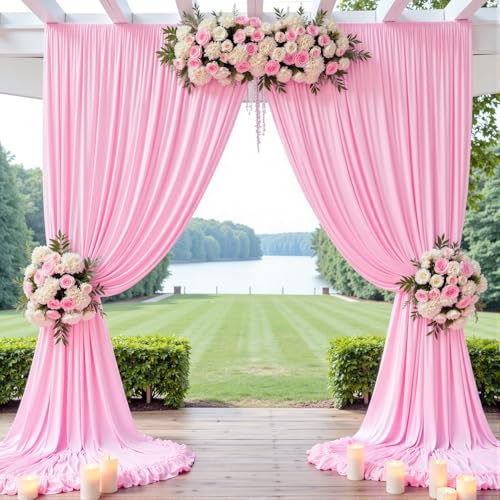Tela de Fondo Pink 10ft x 8ft para Fotografía miniatura 3