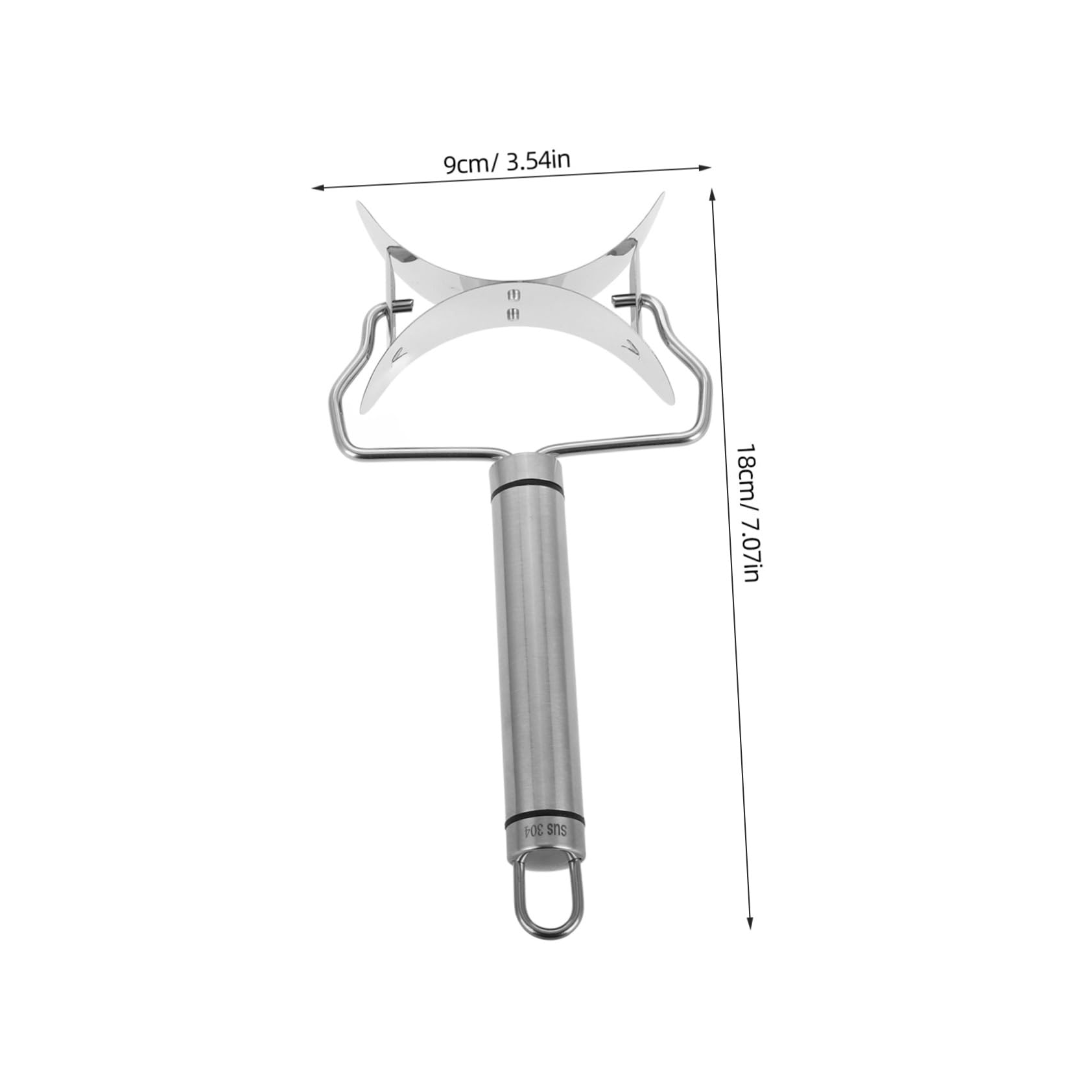 FUNOMOCYA Stainless Steel Dumpling Skin Maker Empanada Press for Easy Making Pasta Mold Tool for Home Kitchens