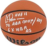 Artis Gilmore Signed Wilson Indoor/Outdoor Basketball w/72 ABA MVP-ROY, 6x AS, HOF'11