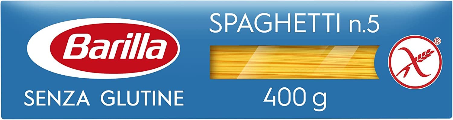 20 x Barilla Spaghetti 400 g Senza Glutine Glutine Pasta Noodles