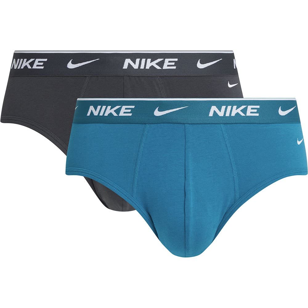 Nike Brief 2PK Underwear, Set di 2 Boxer Everyday 0000KE1084