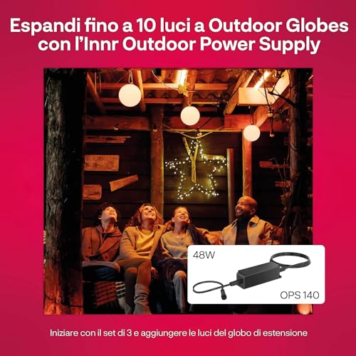 Innr Lighting Innr Smart Outdoor Globe Colour Sfera Led Aggiunta - 4