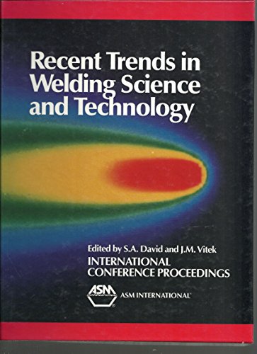 Recent Trends in Welding Science and Technology... 0871703726 Book Cover