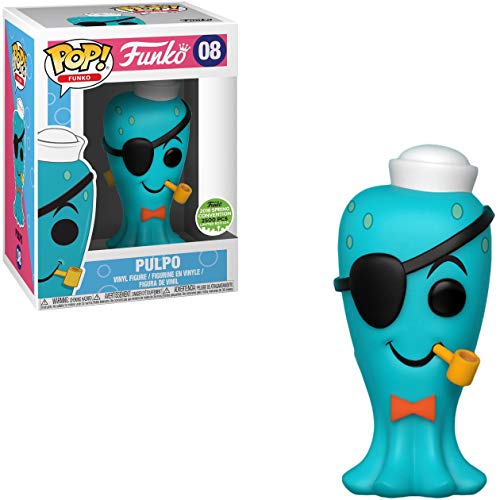 Funko Pulpo (2018 Spring Con Exclusive): x POP! Vinyl Figure & 1 PET Plastic Graphical Protector Bundle [#008 / 28477 - B]