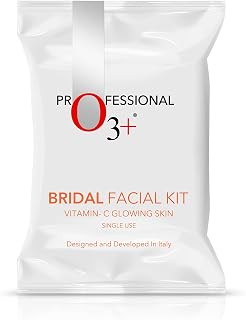 O3+ Bridal Facial Kit Vitamin C for Glowing Skin with Niacinamide | Reduces TAN and Boosts Glow, Ideal for All Skin Types... Price In India