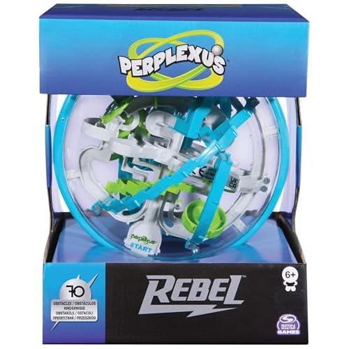 Perplexus Rebel, 3D-Kugellabyrinth mit 70 Hindernissen - für fingerfertige Perplexus-Fans ab 8 Jahren