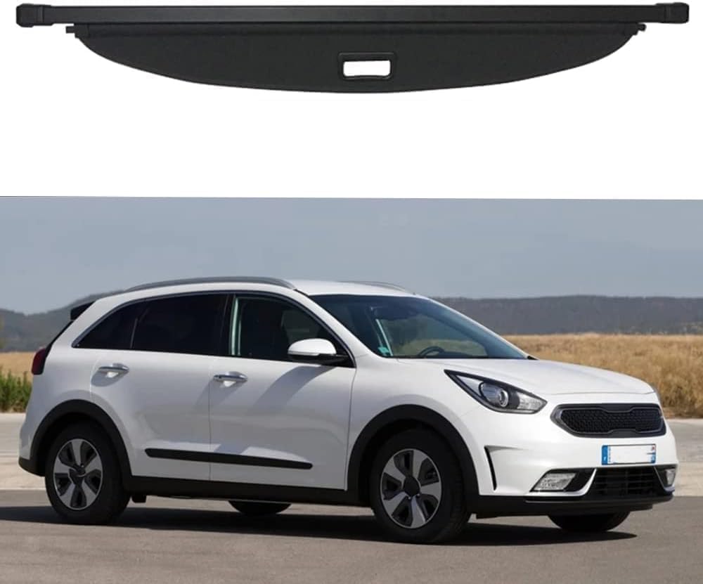 Cortina maletero retráctil ZADIKO para KIA Niro: seguridad visual de carga