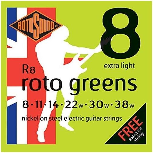 Rotosound Roto Greens Electric Guitar Strings