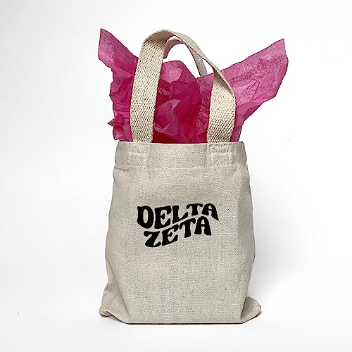 Mod Design Mini Tote Bag - Gift Tote Bags for Sorority - Mini Goodie Bag - Sorority Gift Bag2