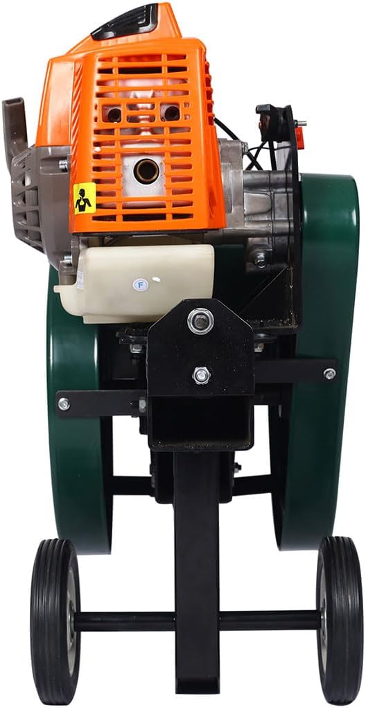 Double Flywheel Electric Log Slitter, 7-Ton Horizontal Vertical Log Wood Splitter with Auto Return and Double Flywheel Portable Electric 63cc Wood Splitte for Forestry Harvesting