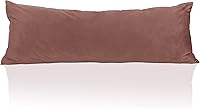 Vista 34 de StangH Funda de almohada corporal de terciopelo azul marino, funda de almohada de 20 x 54 pulgadas, funda protectora de almohada corporal suave