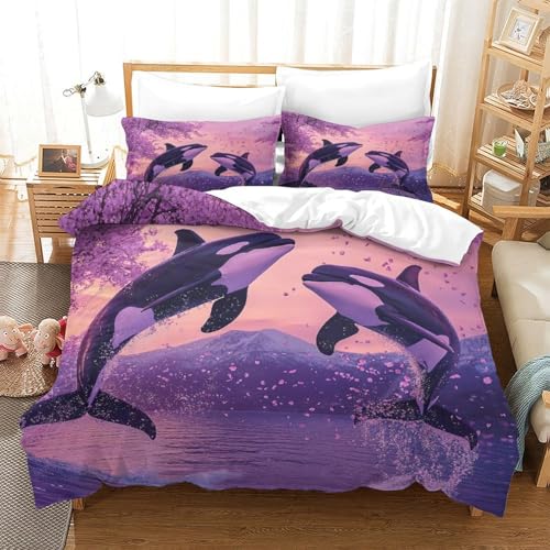 Housse de couette orque zippée anti-allergie parure de lit douce - 3