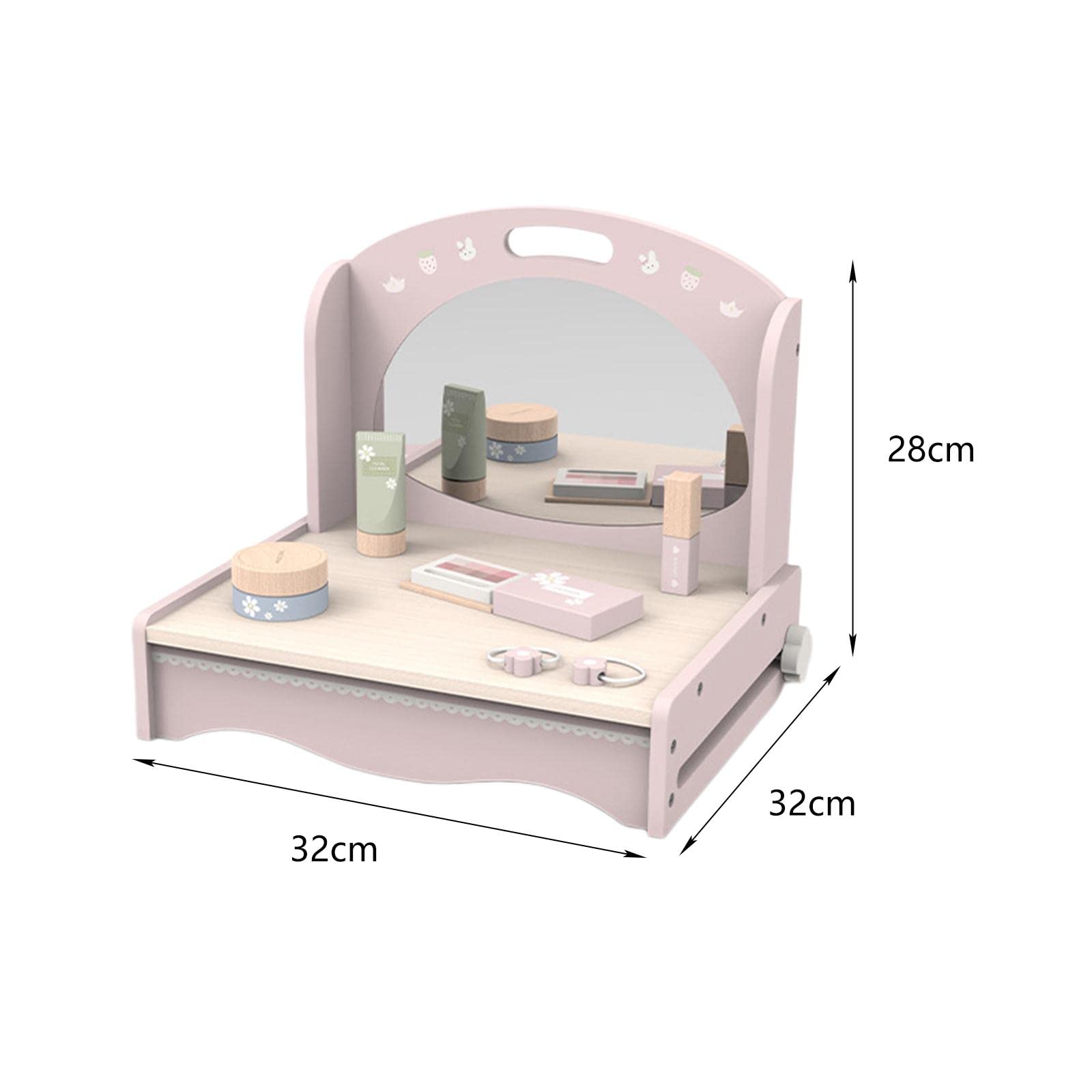 Tocador Infantil, Sala de Juegos con Simulador de Juego, Conjunto de Disfraces, Niños