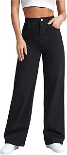 KOTTY Women’s High Waist Wide Leg Flared Jeans with Trendy Fit and Clean Look | Comfortable & Stylish Denim for Women Price In India