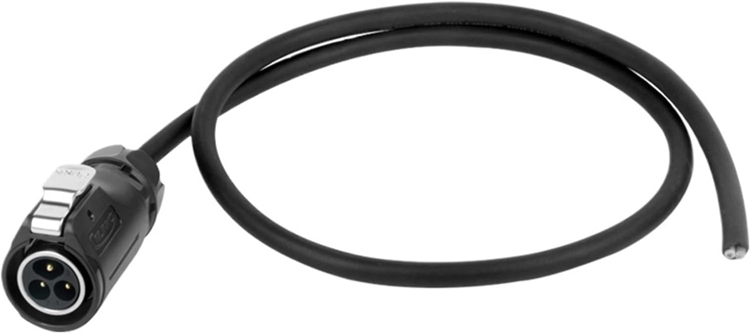 1Pcs LP20 IP68 Waterproof Quick Electrical Connector with 1m Cable Foolproof Design Solder Assembly Industrial Connector(3 Pin)