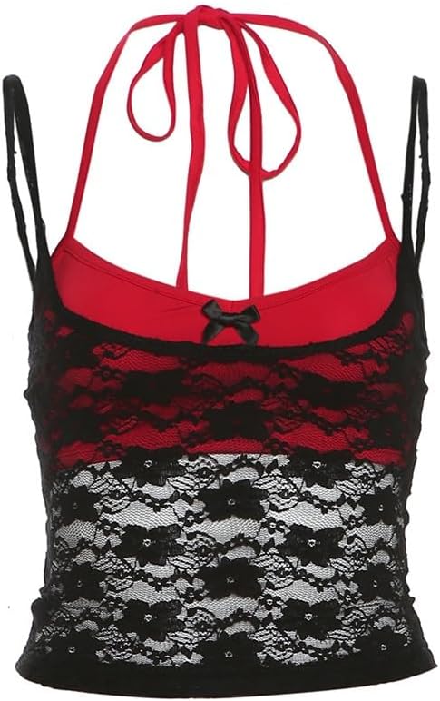 VIDI Fashion Suspender Hanging Neck Polyester Slim Fit Chest Wrap Vest