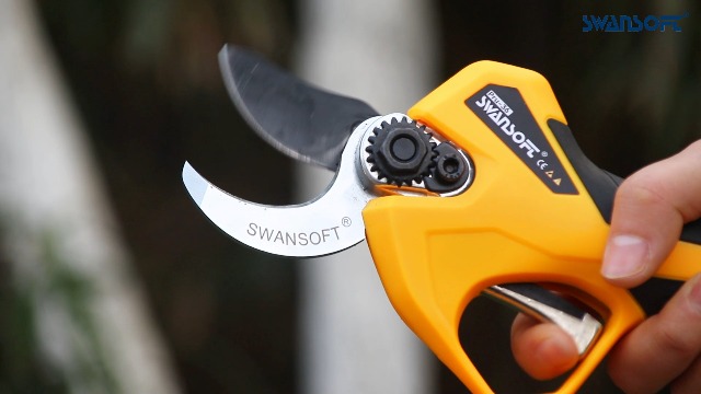 SWANSOFT 36mm 電動剪定鋏 PSE認証 軽量設計