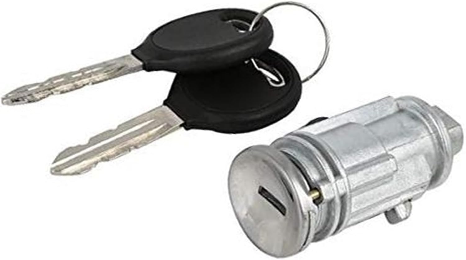 Ignition Switch Lock Cylinder with 2 Pcs Keys 5003843Aa 5003843Ab Car Ignition Switch Lock