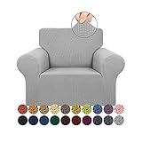 KEKUOU Stretch Single Sofa Slipcover 1 Piece Couch Sofa Cover (31