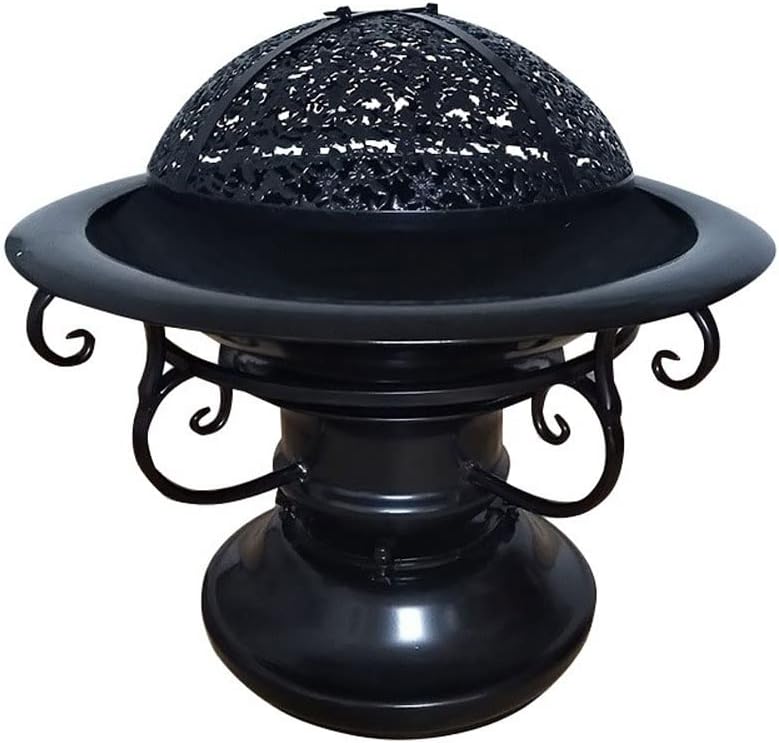 GUMRIX Outdoor Fire Pit Wood Burning Fire Pit with Mesh