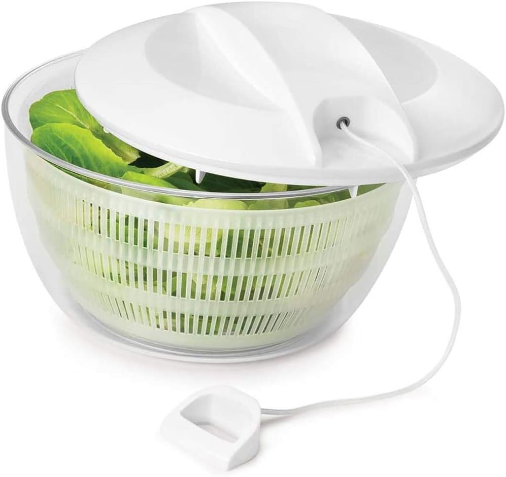 Metaltex Essoreuse à Salade Turbo 24 Cm Avec Cordon - Essorage Ultra Rapide Et Efficace