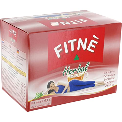 Fitnè Tisane de Feuilles et Gousses de Séné - 40 g (20 sachets)