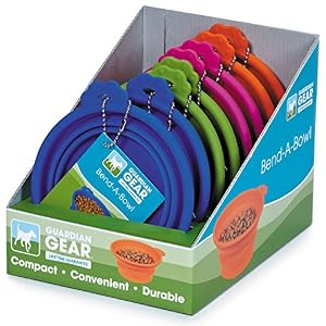 Guardian Gear Bend-a-Bowl Display of Dog Bowls (8 Pack), Medium Guardian Gear Bend-a-Bowl Display of Dog Bowls (8 Pack), Medium