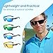 Duduma Polarized Sports Sunglasses for Baseball Cycling Fishing Golf Men Women Sun glasses Superlight FrameTr639
