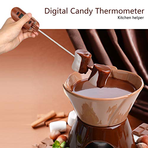 Digital Candy Thermometer Deep Frying Immediate Read Temperature Reader Digital Spatula Thermometer Durable And Stirrer For Kitchen Cooking, Candy, Chocolate, Baking Bbq, Sauce #TOP2