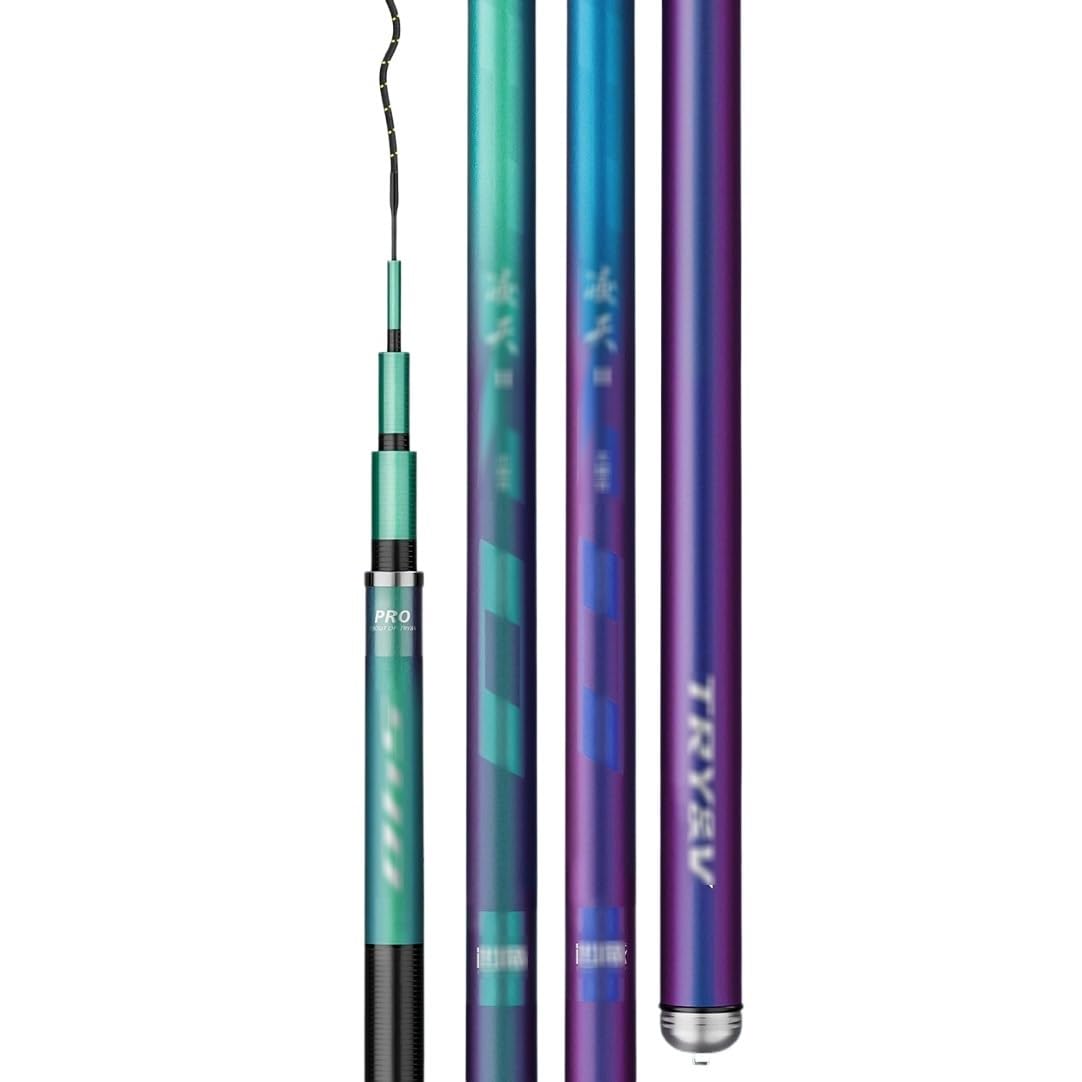 Canne à pêche télescopique, canne à pêche à la carpe, canne à pêche à la carpe, canne à pêche à la carpe, canne à pêche portable