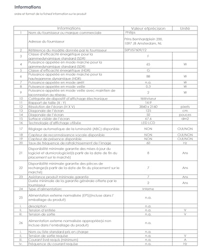 Philips 50PUS7609 Smart TV LED 4K - Écran 50 Pouces avec Plate-Forme Pixel Precise Ultra HD Titan OS et Son Dolby Atmos, Fonctionne avec Alexa et l’Assistant Vocal Google - Gris Anthracite