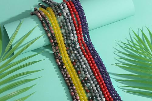 Zhiyuxi X801 Amethyst Crystals Purple Beads 100Pcs 6Mm Round Bead Loose Stones Bracelet Jewelry Making Gemstones 2 Strand thumb #2