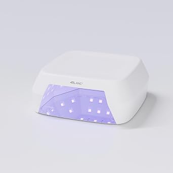 4BLANC Professional Smart Cordless Rechargeable UV LED Nail Curing Lamp for Home or Salon Use, Manicure and Pedicure-Friendly.