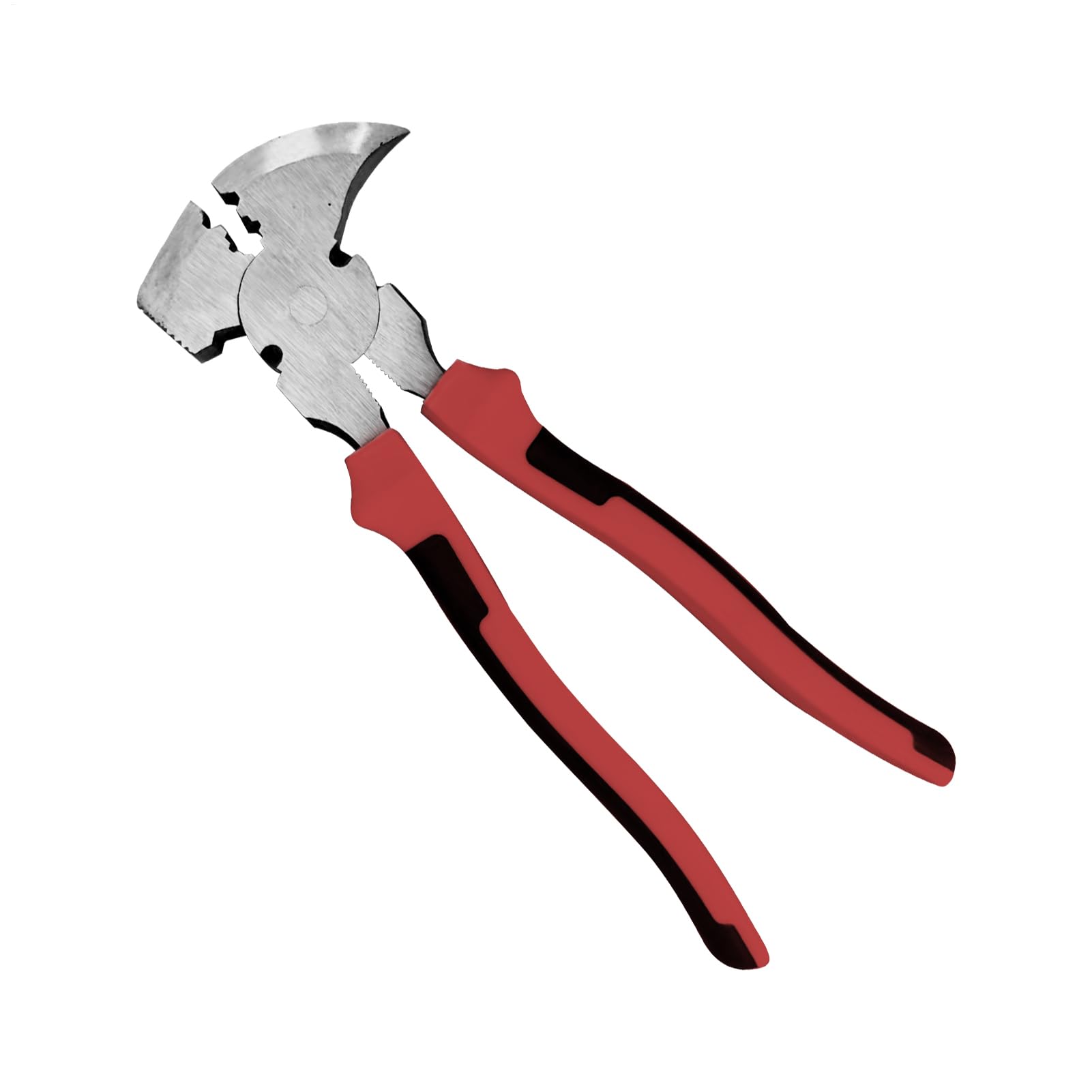 Alicates Para Cercas, Herramientas De Vallado Extractor De Clavos, Extractor de Grapas y Cabezas de Manual Resistente para Doblar Sujetar Alambre Cable Granja
