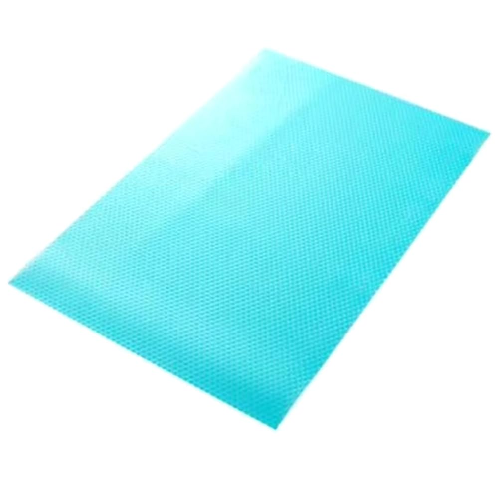 CTRLZS EVA Waterproof Refrigerator Mat Placemat Heat-Insulat Fridge Mat Fridge Mat Blue