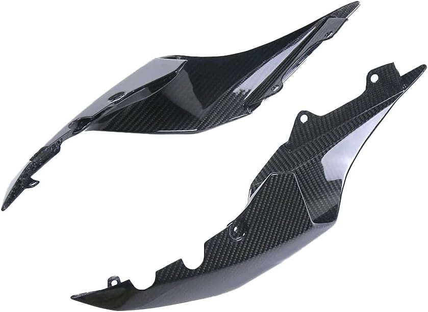 Motorcycle R1 Rear Seat Side Panels 100% Real Carbon Fiber Tail Fairings Parts For Yamaha R1 R1M 2015 2016 2017 2018 2019 2020-2024 2025