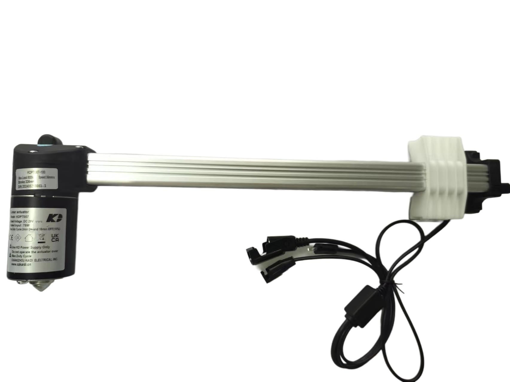 Ecdtrans Recliner Linear Actuator KDPT007-100 Model for Kaidi Power Recliner Lift Chairs Motor Sofa Replacement