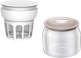 Cheese Maker with Lid Whey Separator Nut Milk Container Household Thick Yogurt Filter Kitchen Tool Easy to Use Cheese Maker with Lid