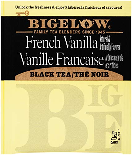 image for Bigelow Tea Bigelow French Vanilla Tea 28-Count Boxes (Pack of 6) Prem